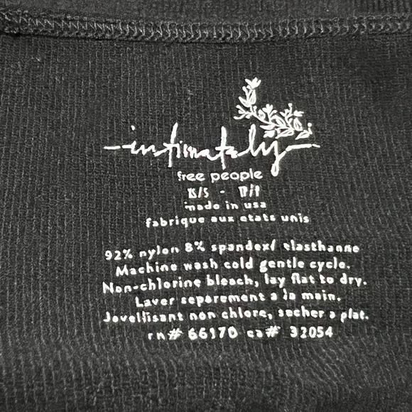 FREE PEOPLE RIBBED BODYSUIT - Picture 7 of 7